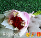 Ramo de rosas y astro