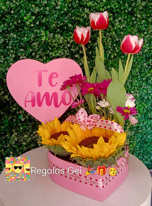 Corazón Tul